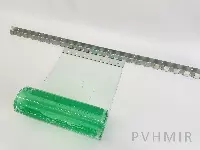 ПВХ завеса 2,3x2м для рефрижератора. Морозостойкая, готовый комплект